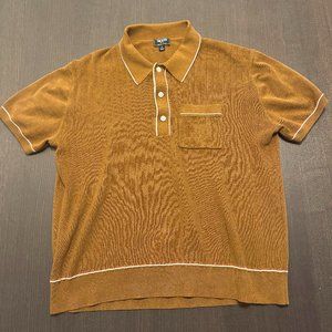 Todd Snyder Cotton/Silk Sweater Polo